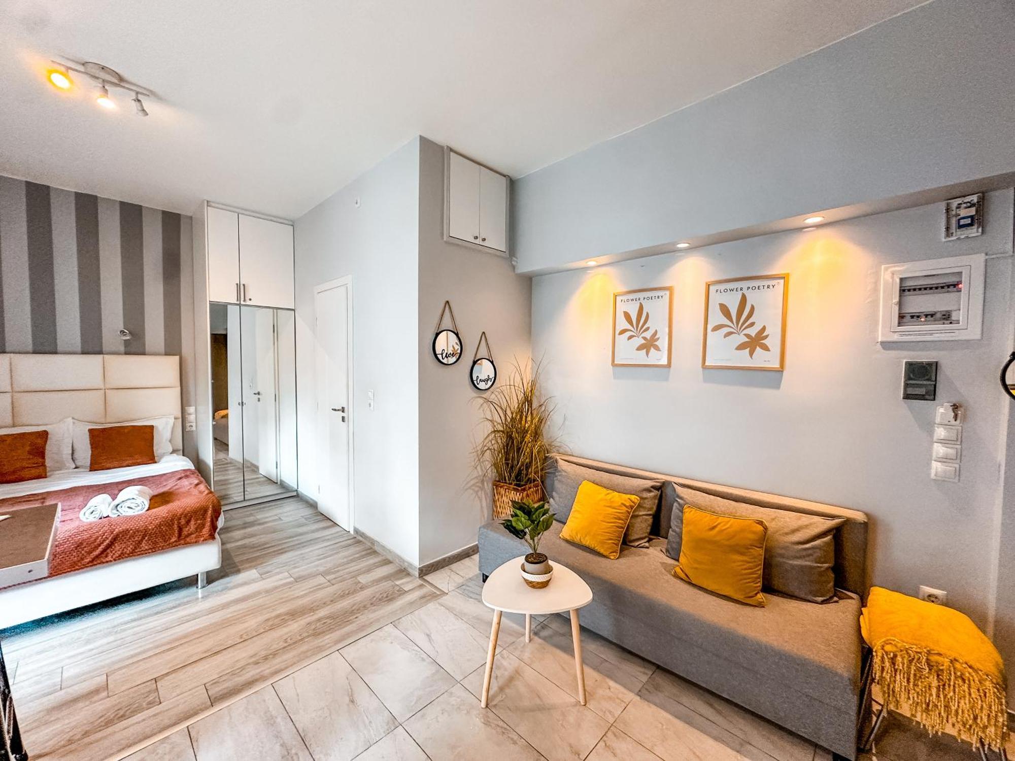 Walk To Markets From A Cozy Studio By Cielo Homes Athene Buitenkant foto