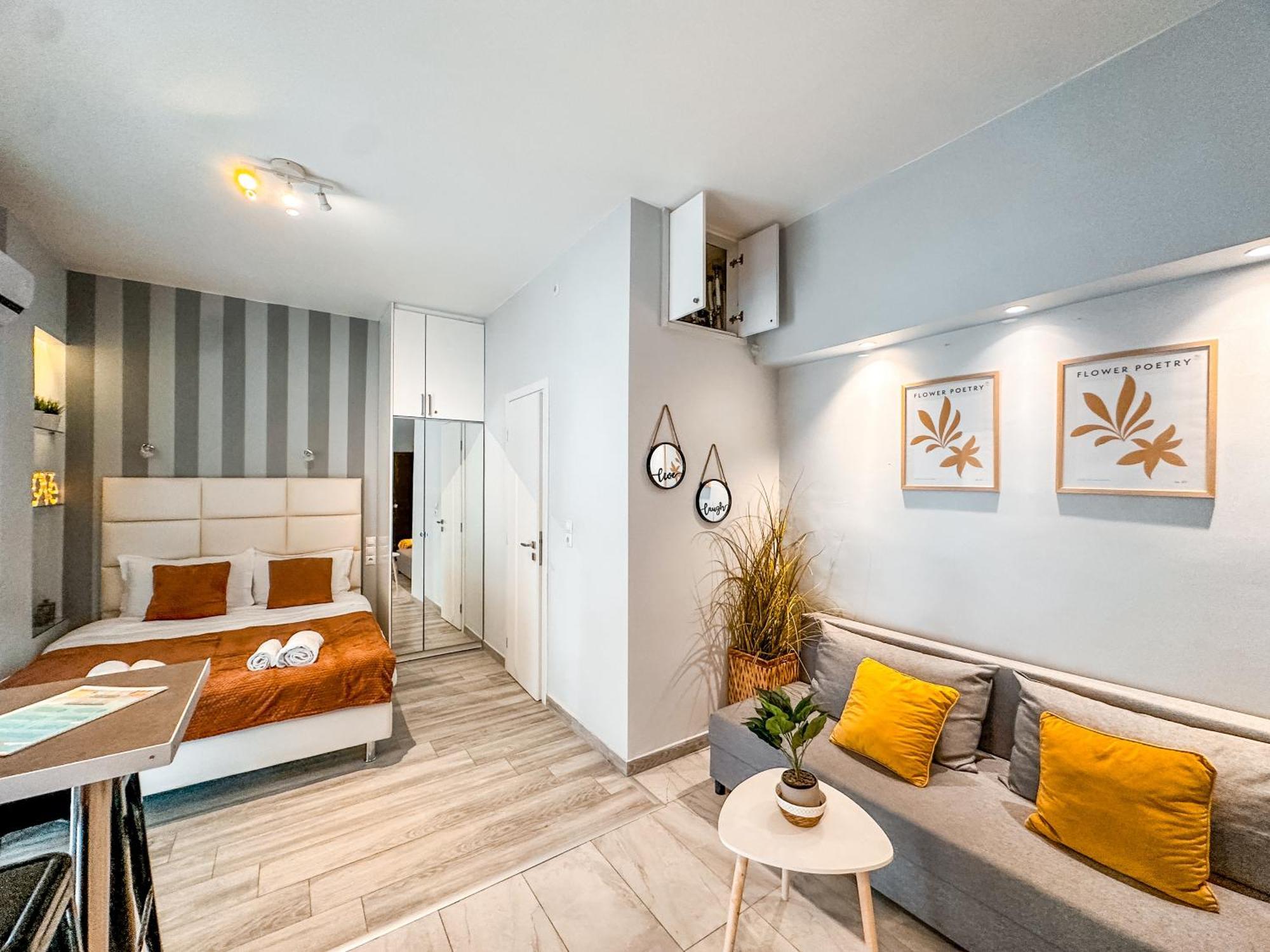 Walk To Markets From A Cozy Studio By Cielo Homes Athene Buitenkant foto