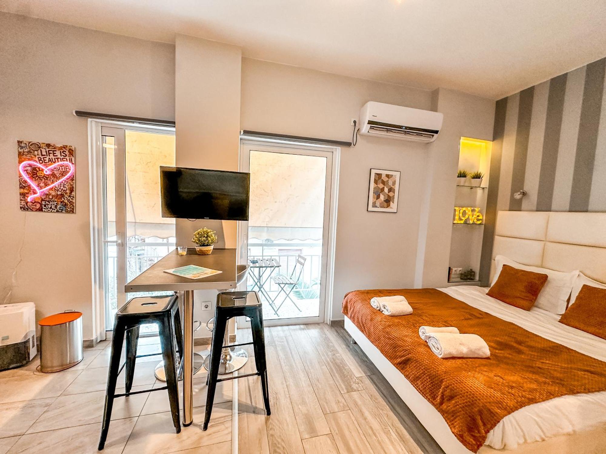 Walk To Markets From A Cozy Studio By Cielo Homes Athene Buitenkant foto