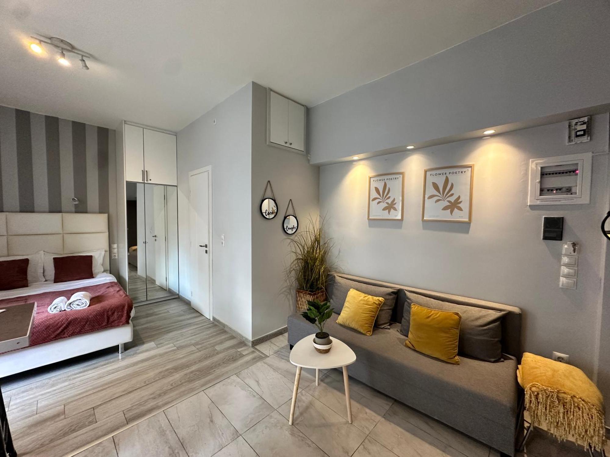 Walk To Markets From A Cozy Studio By Cielo Homes Athene Buitenkant foto